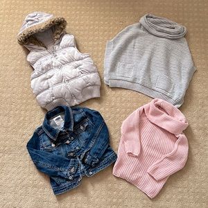 Old Navy toddler girls size 2T/3T winter wear. Bundle of 4